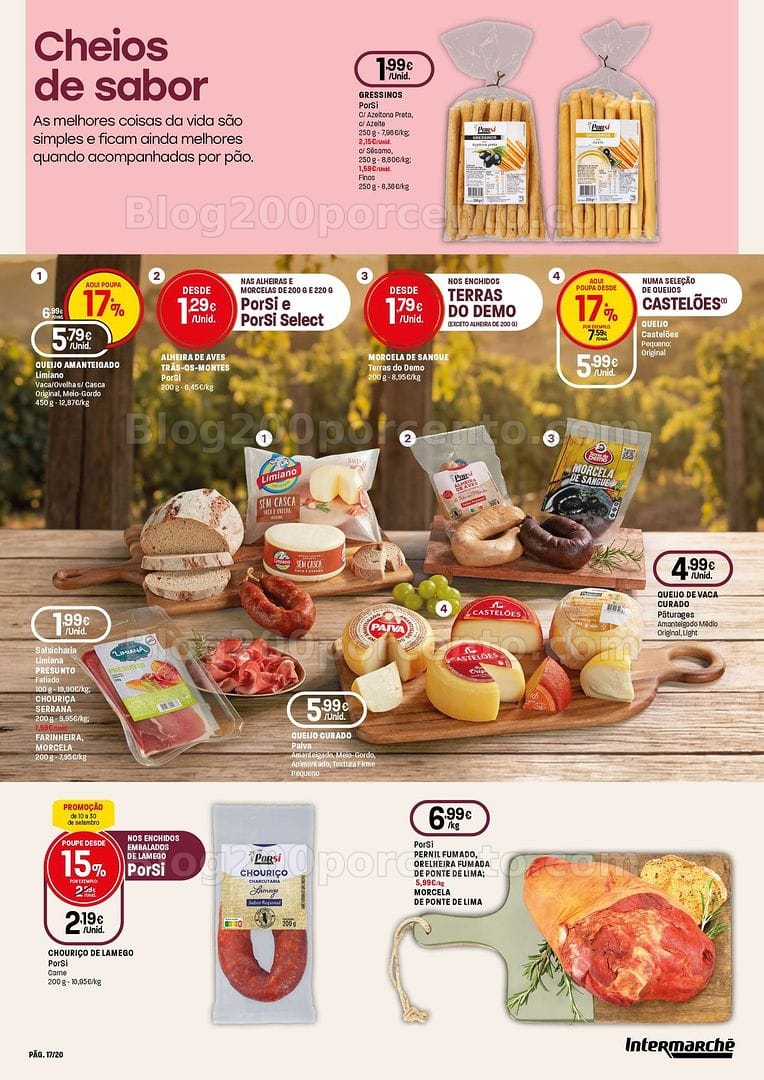 Antevisão Folheto INTERMARCHÉ Extra Feira QEV Promoções de 10 a 30 setembro